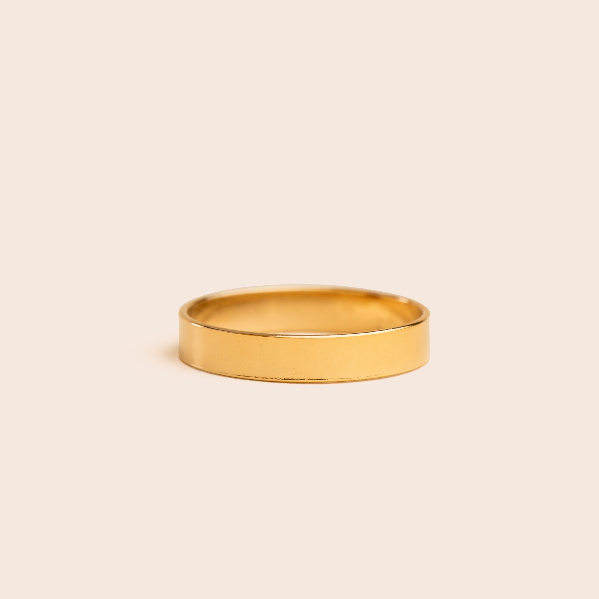 Wide Band - Gold Filled Stacking Ring - Gemlet