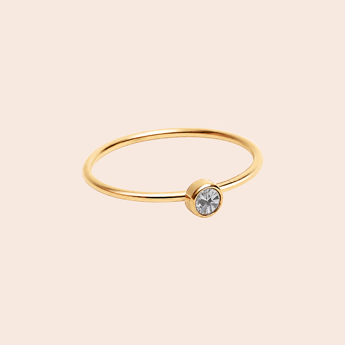 Birthstone Stacking Ring