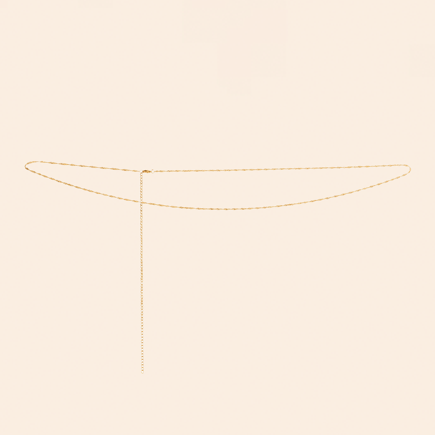 Dappel Oval Belly Chain