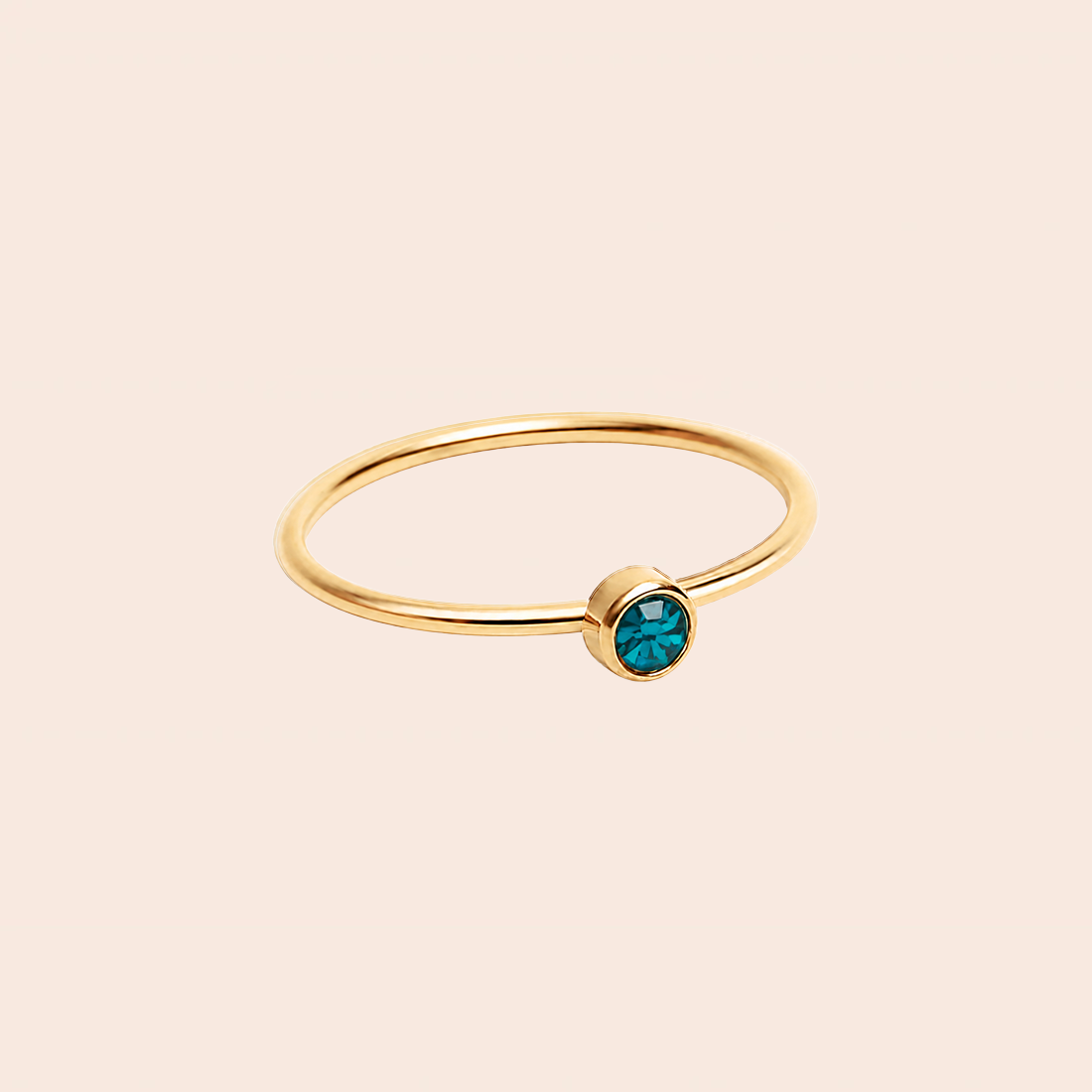 Birthstone Stacking Ring