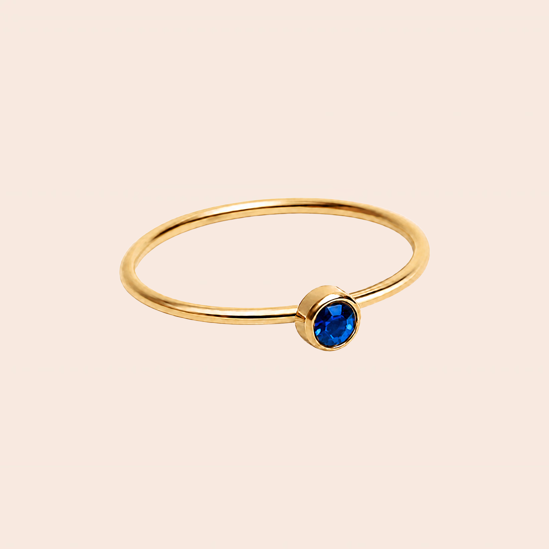 Birthstone Stacking Ring