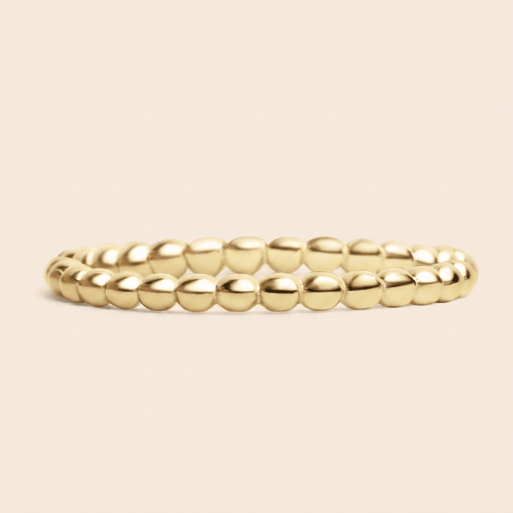 Beaded Stacking Ring - Gemlet