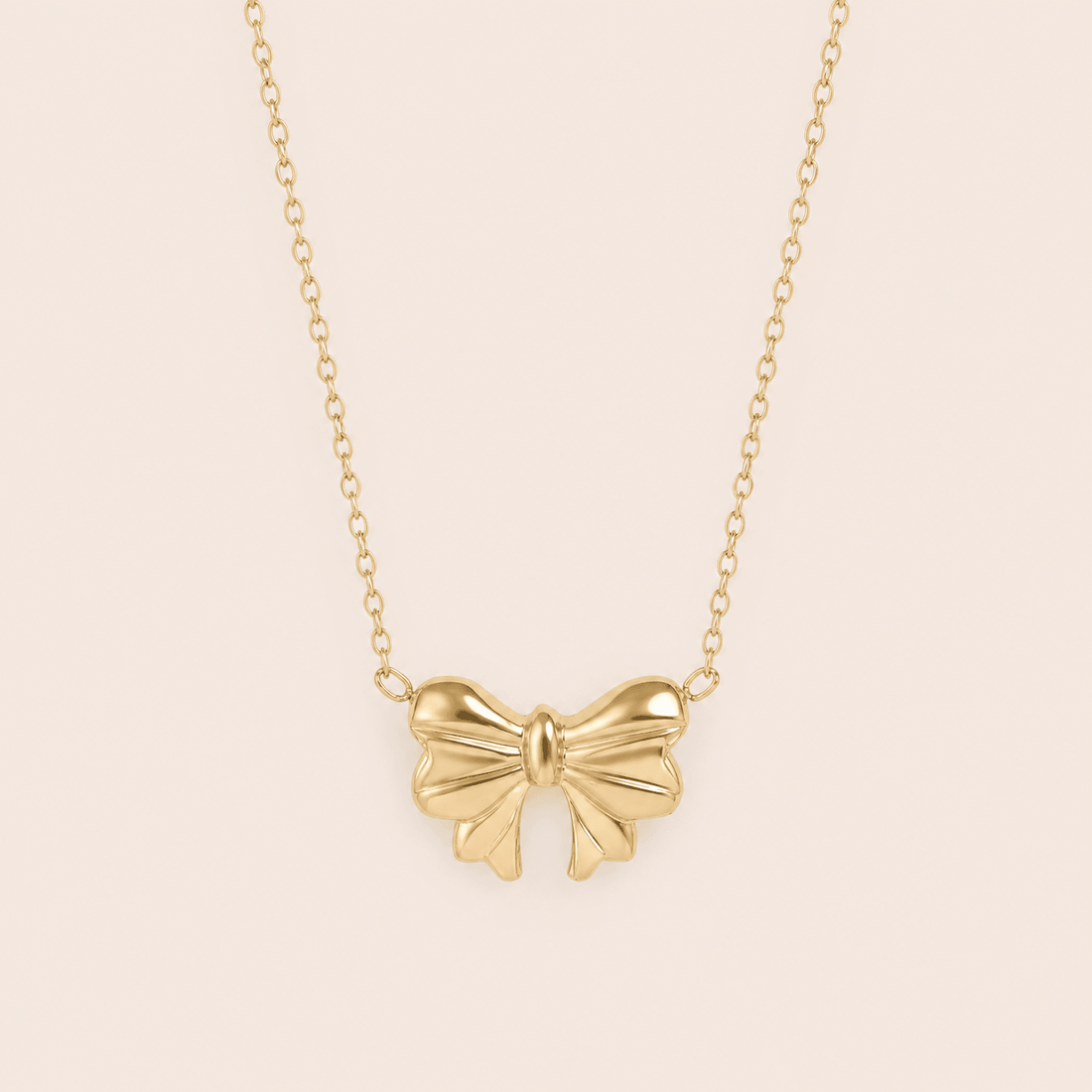 Bow Pendant Necklace - Gemlet