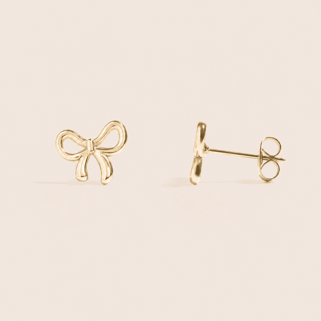 Bow Stud Earrings - Gemlet