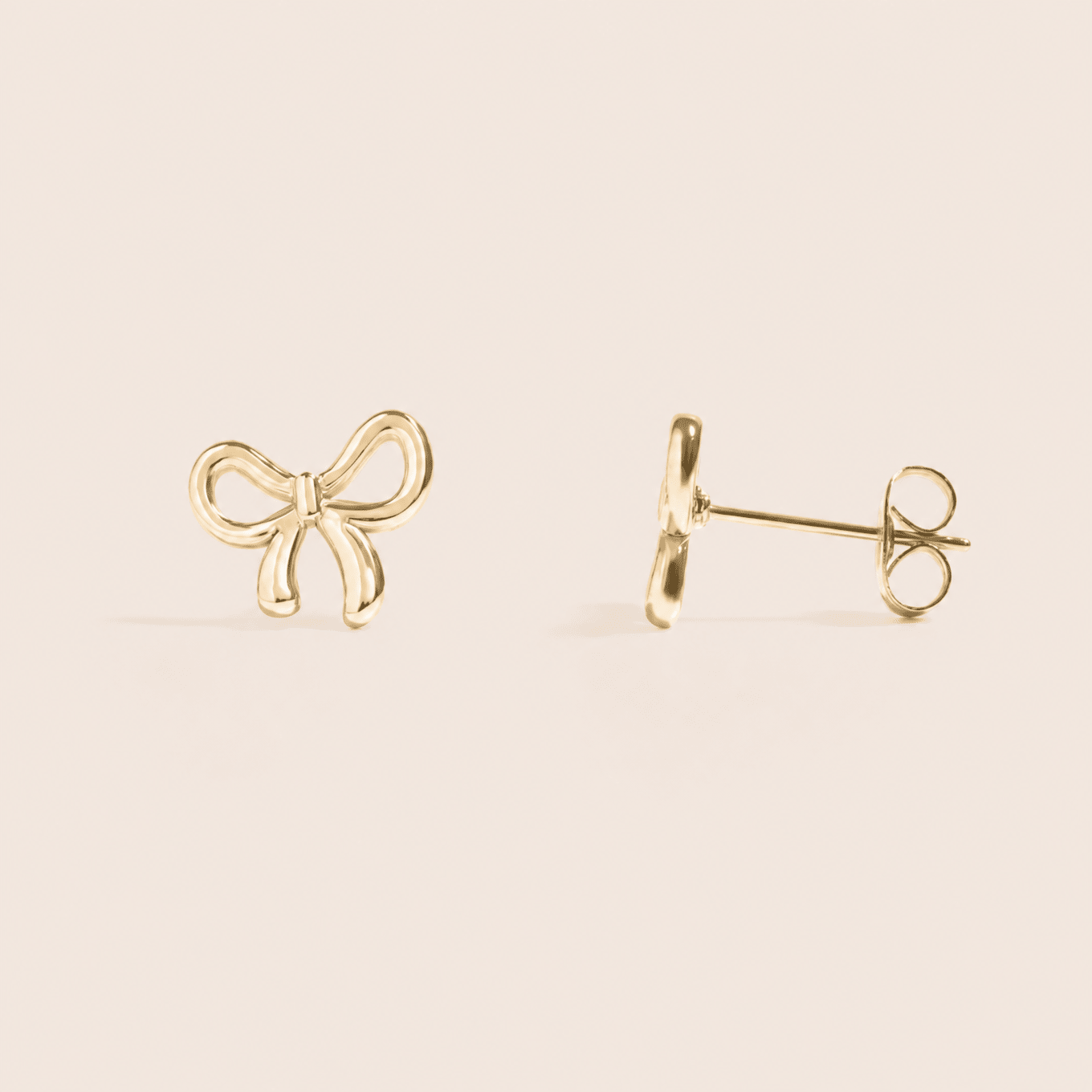 Bow Stud Earrings - Gemlet