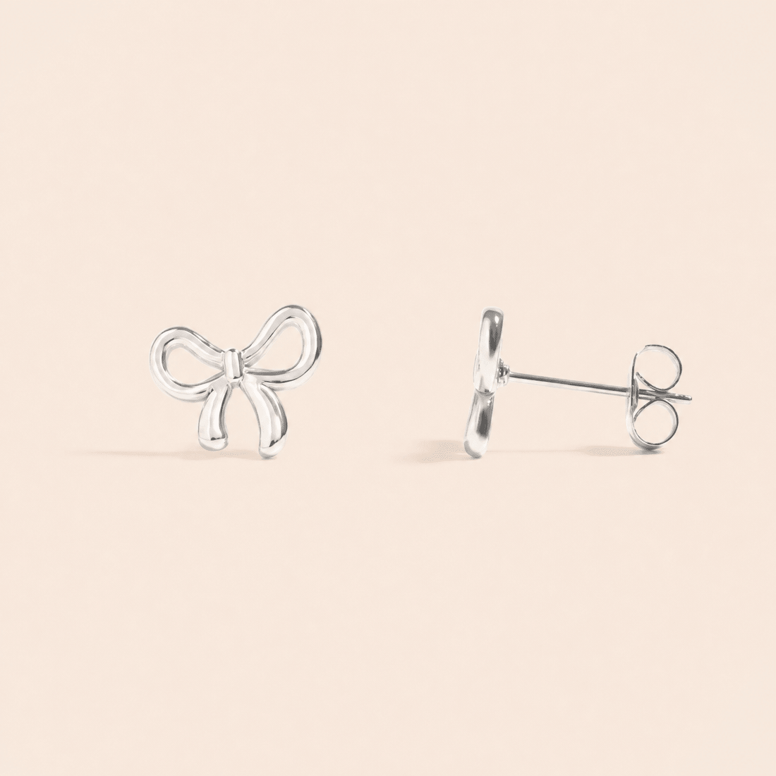 Bow Stud Earrings - Gemlet