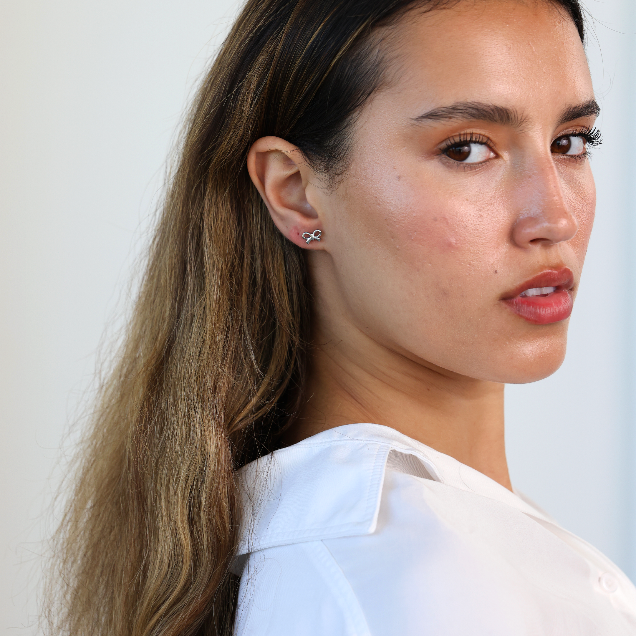 Bow Stud Earrings