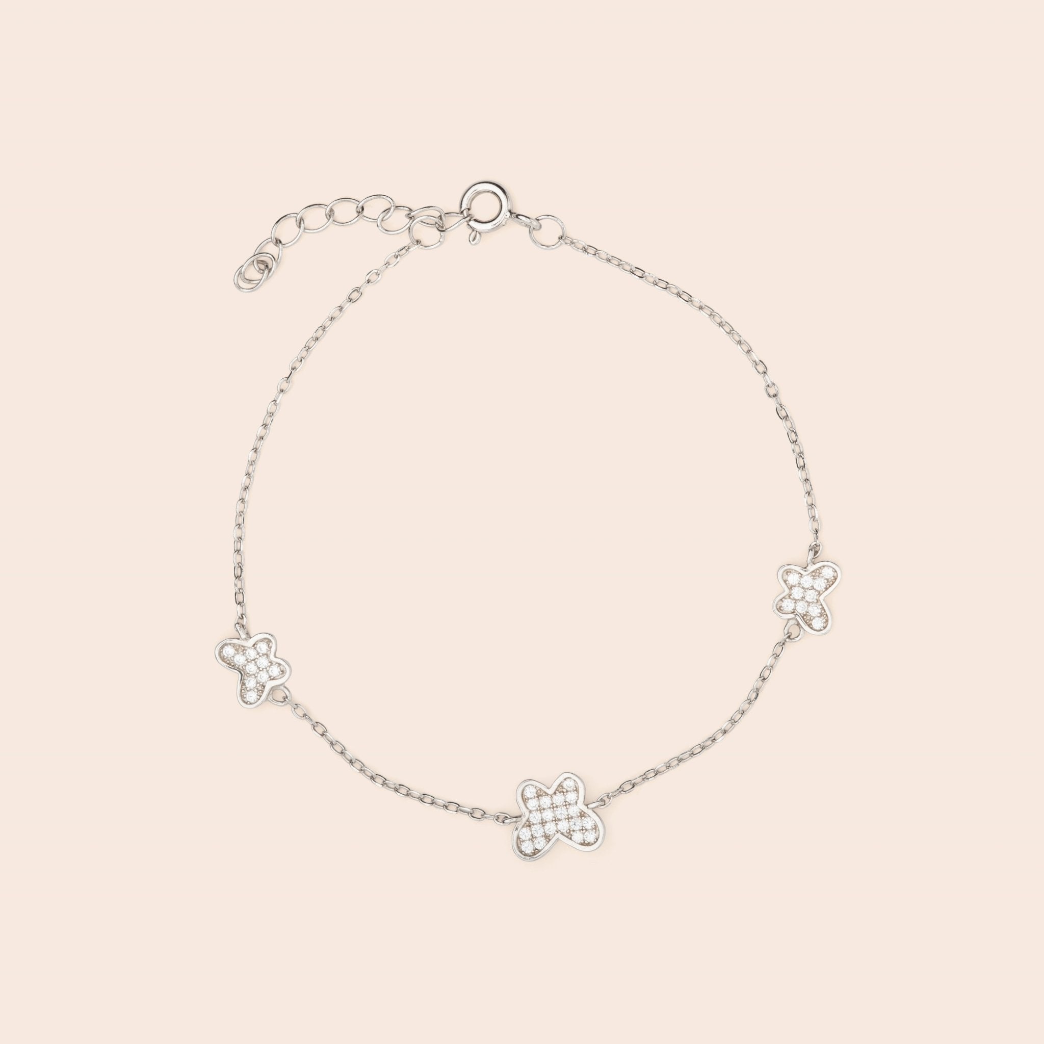 Butterfly Chain Bracelet - Gemlet