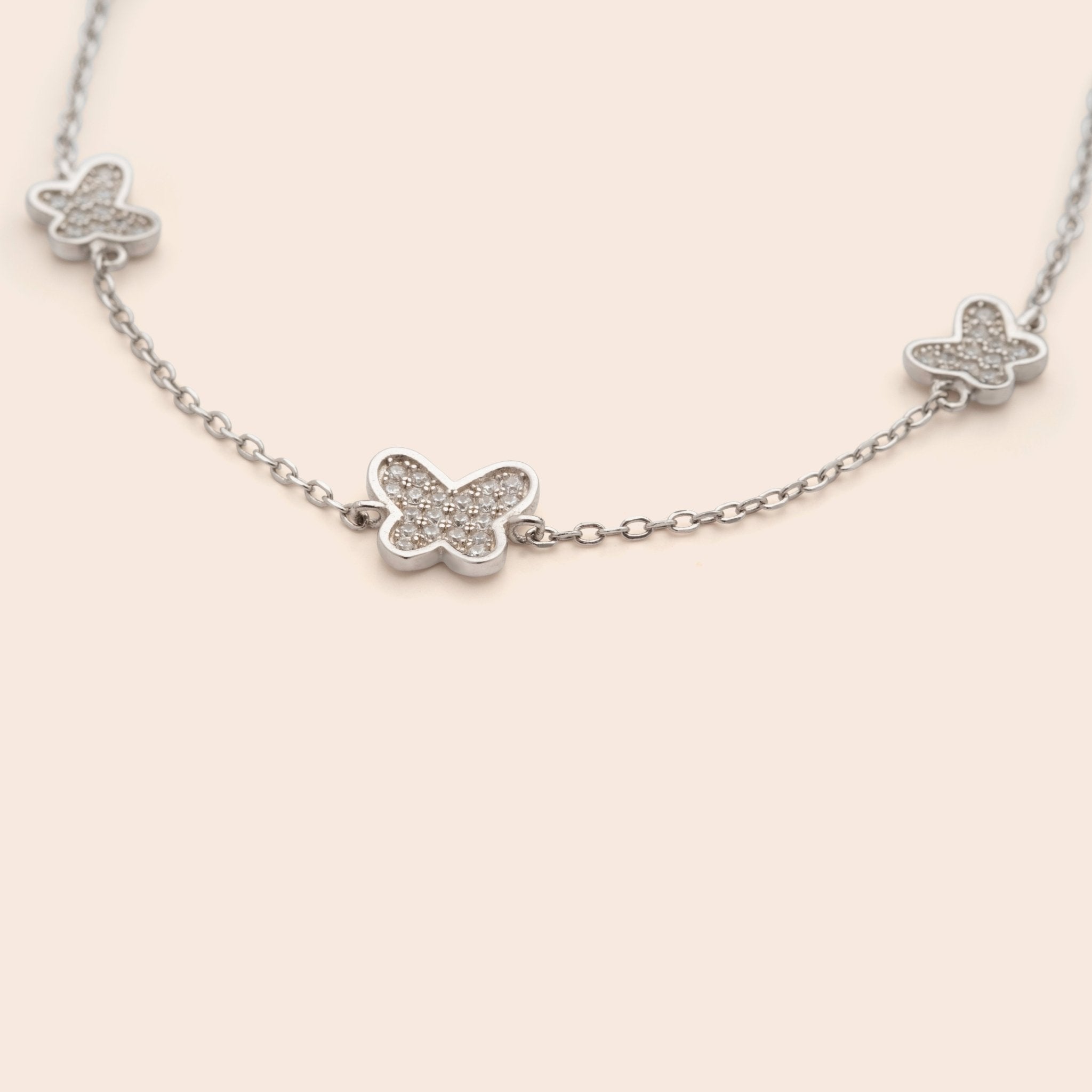 Butterfly Chain Bracelet - Gemlet