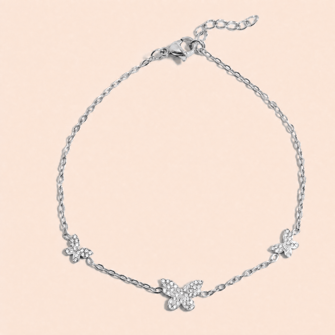Butterfly Charm Bracelet - Gemlet