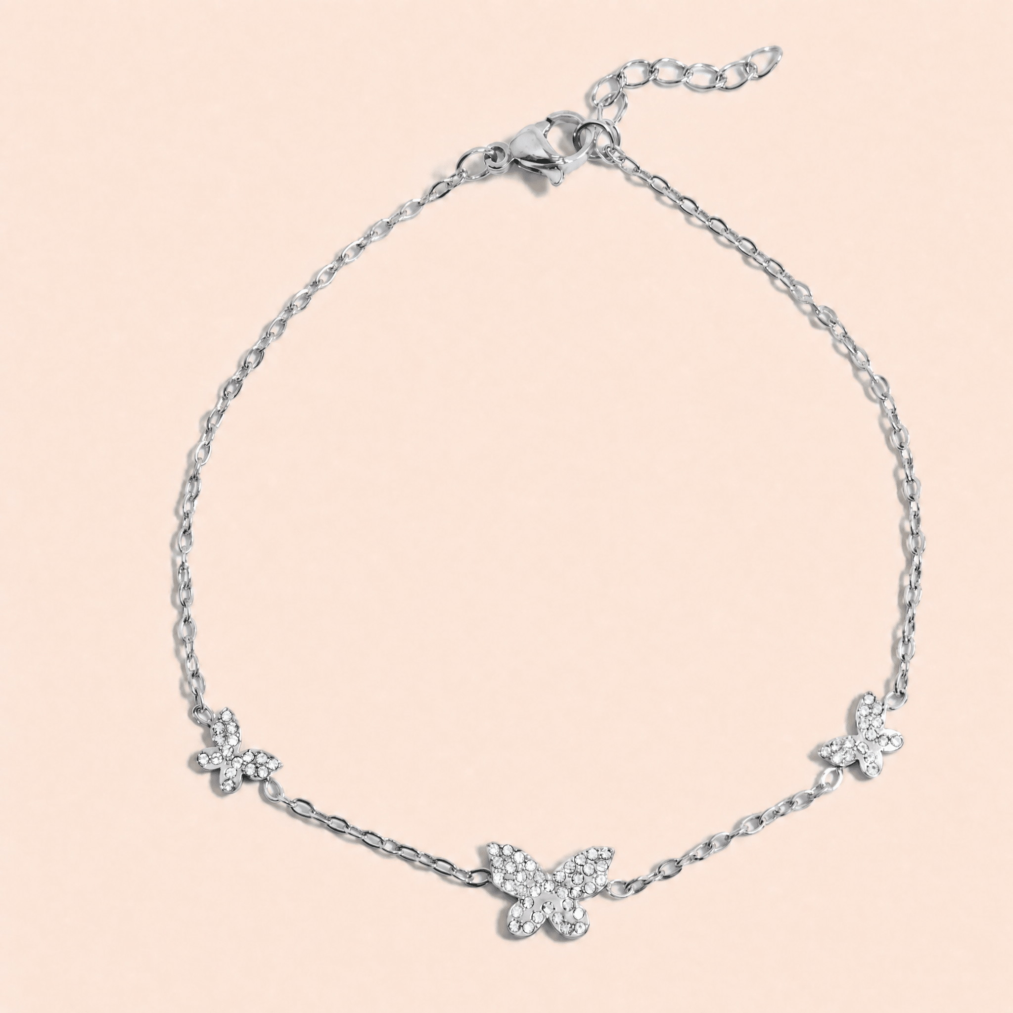 Butterfly Charm Bracelet - Gemlet