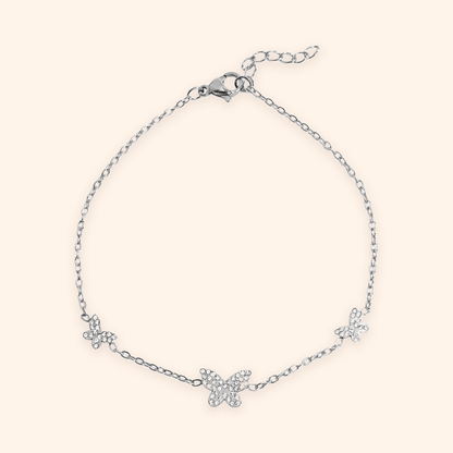 Butterfly Charm Bracelet - Gemlet