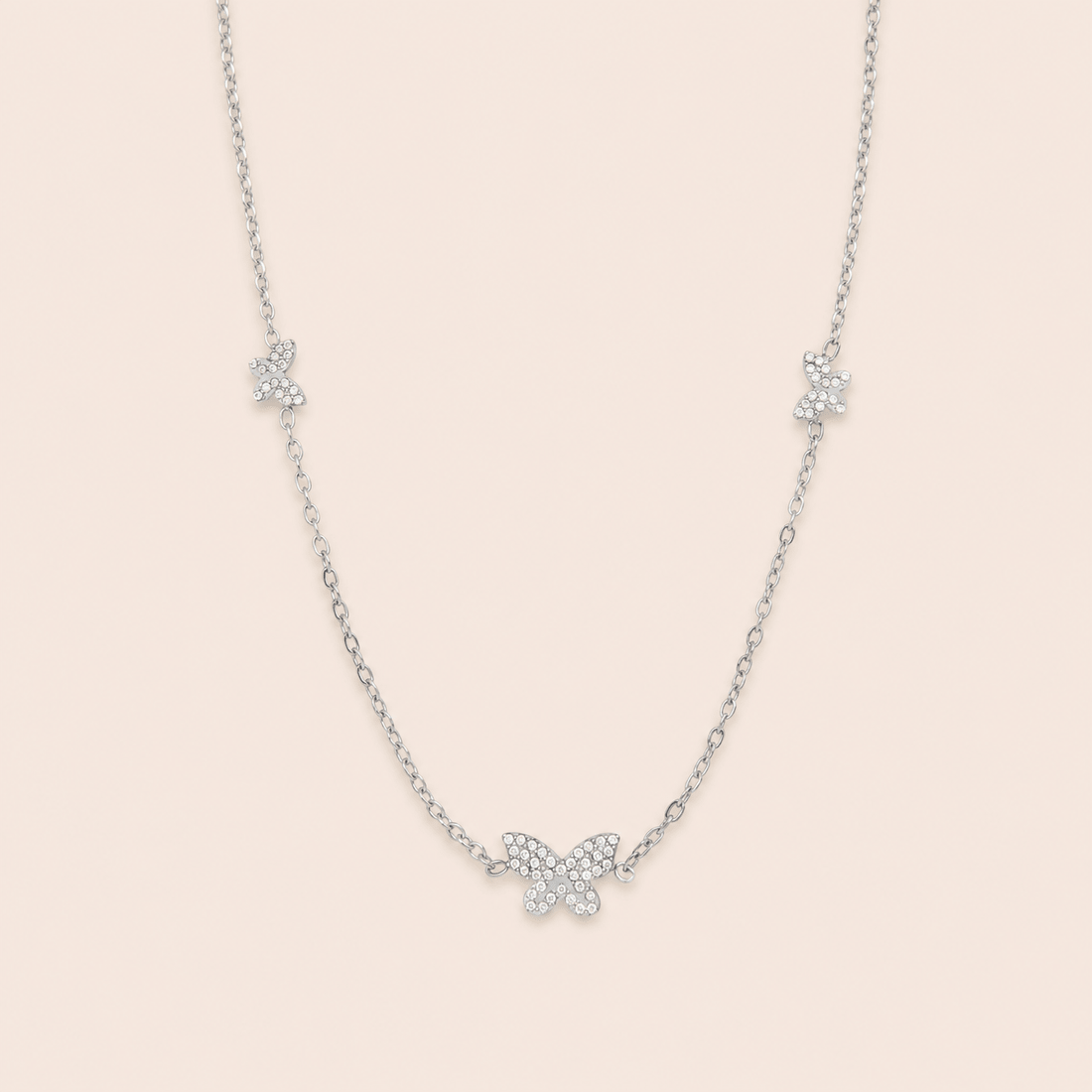 Butterfly Charm Necklace - Gemlet