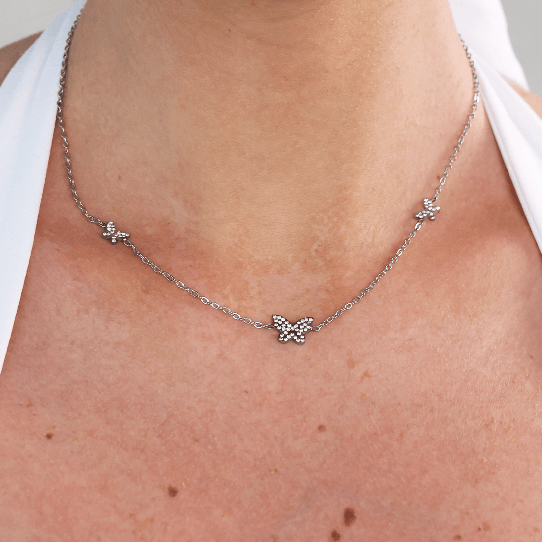 Butterfly Charm Necklace - Gemlet
