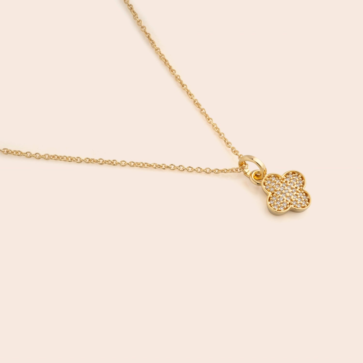 Clover CZ Necklace - Gemlet