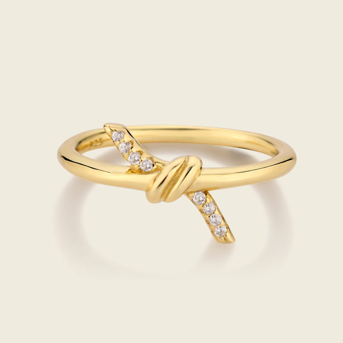 CZ Knot Ring - Gemlet