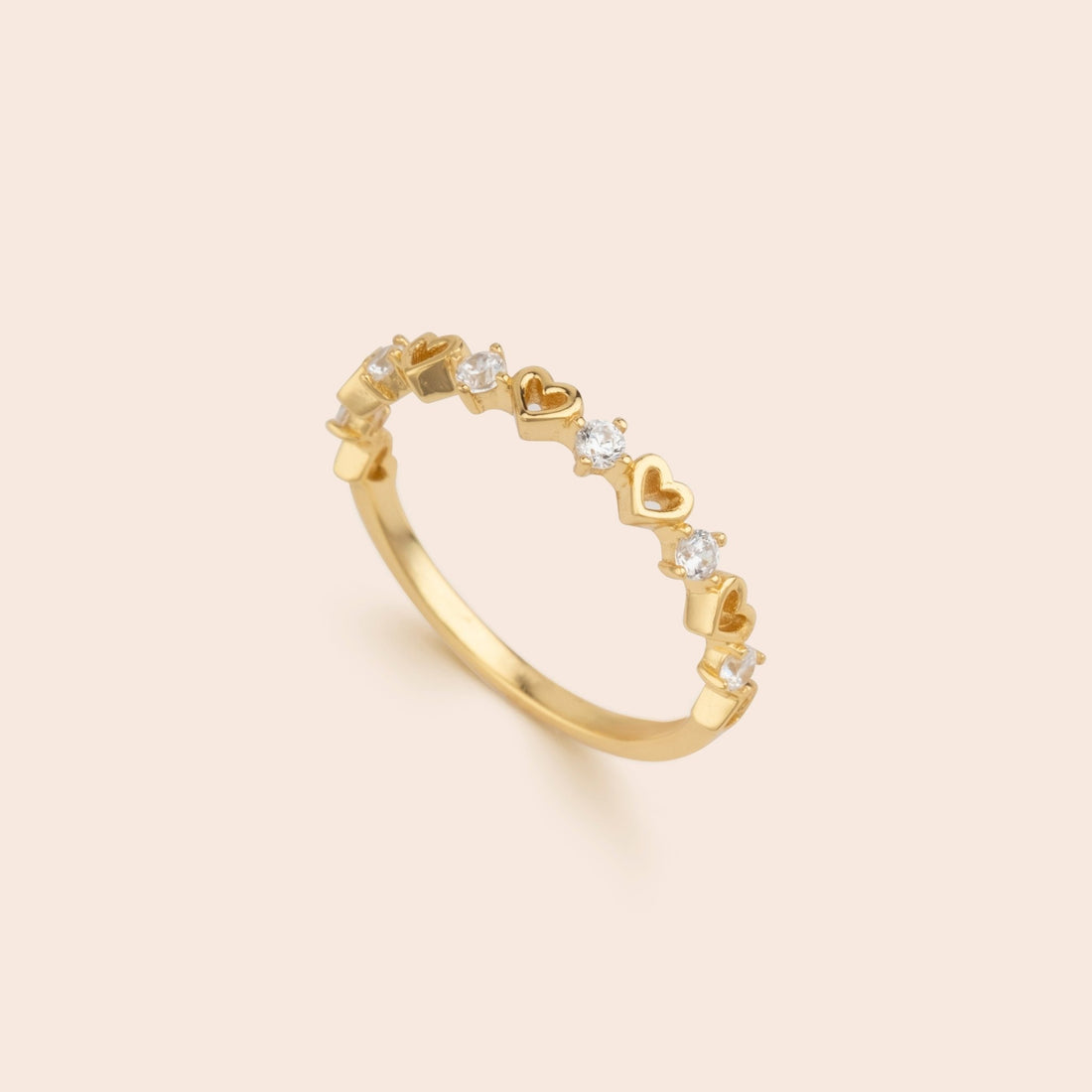 Dainty Hearts Ring - Gemlet