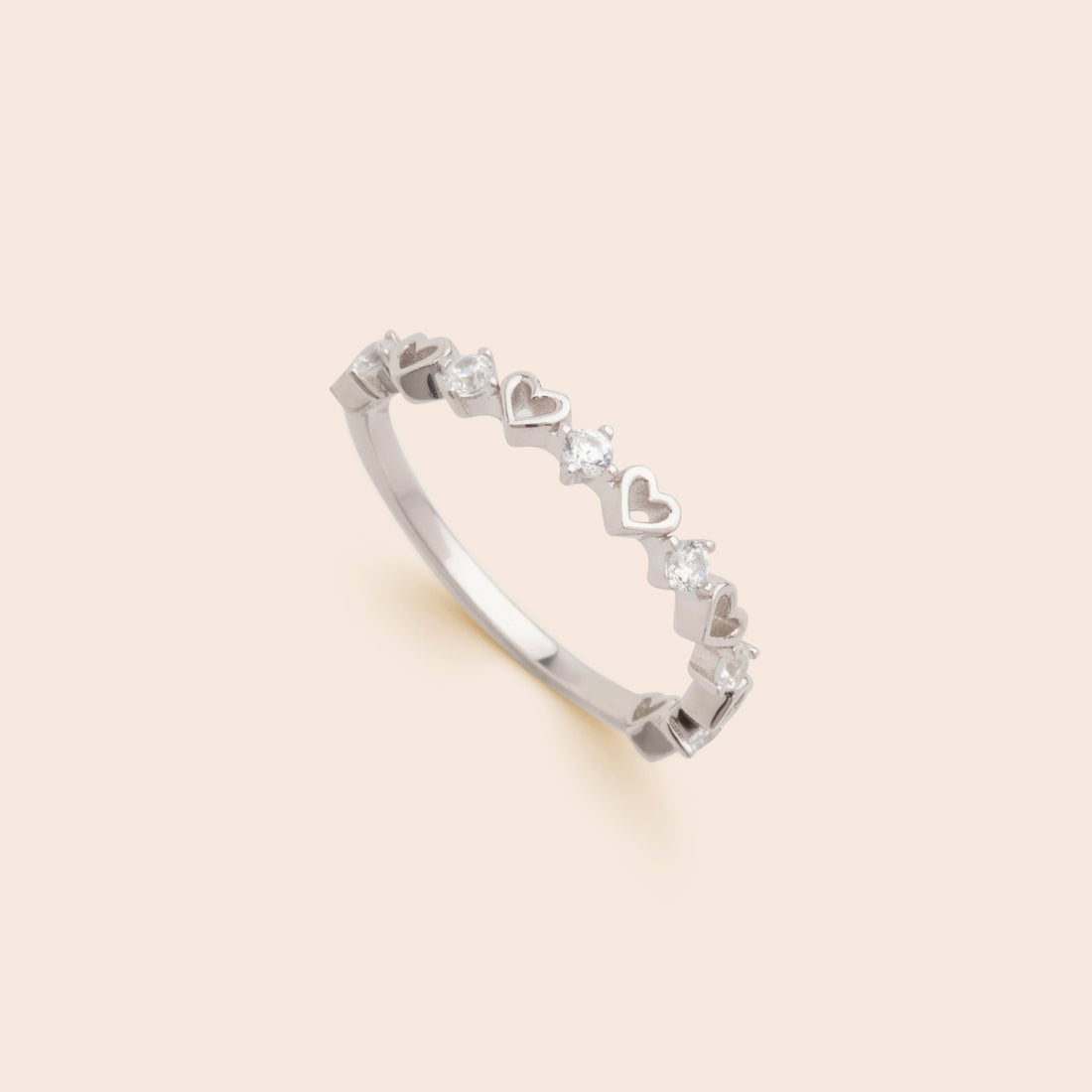 Dainty Hearts Ring - Gemlet