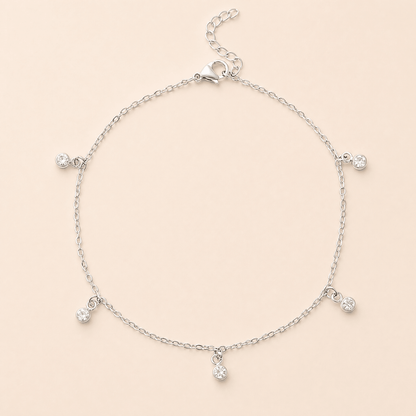 Dangle CZ Anklet - Gemlet
