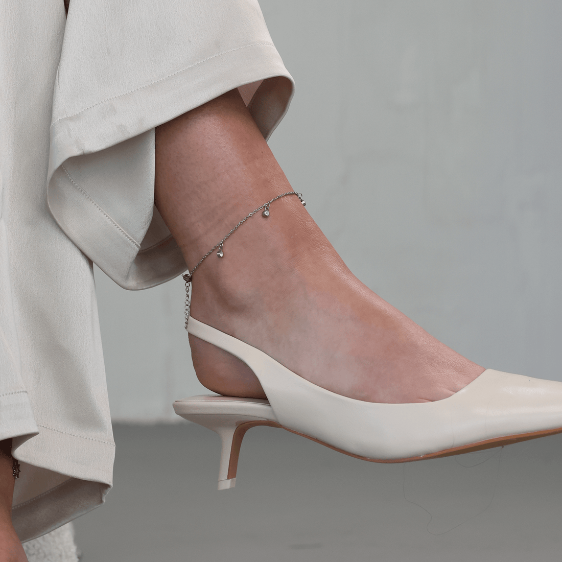 Dangle CZ Anklet - Gemlet