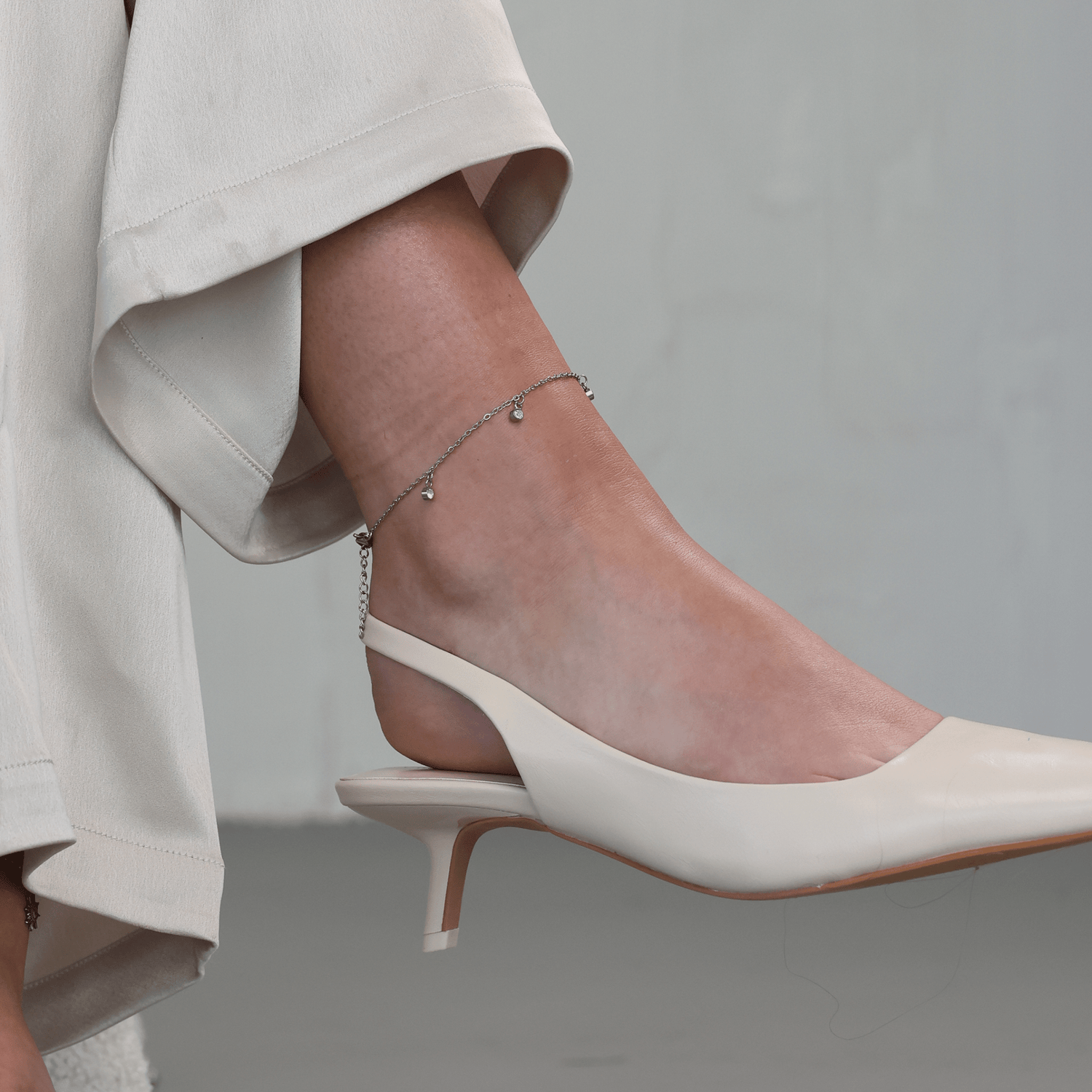 Dangle CZ Anklet - Gemlet