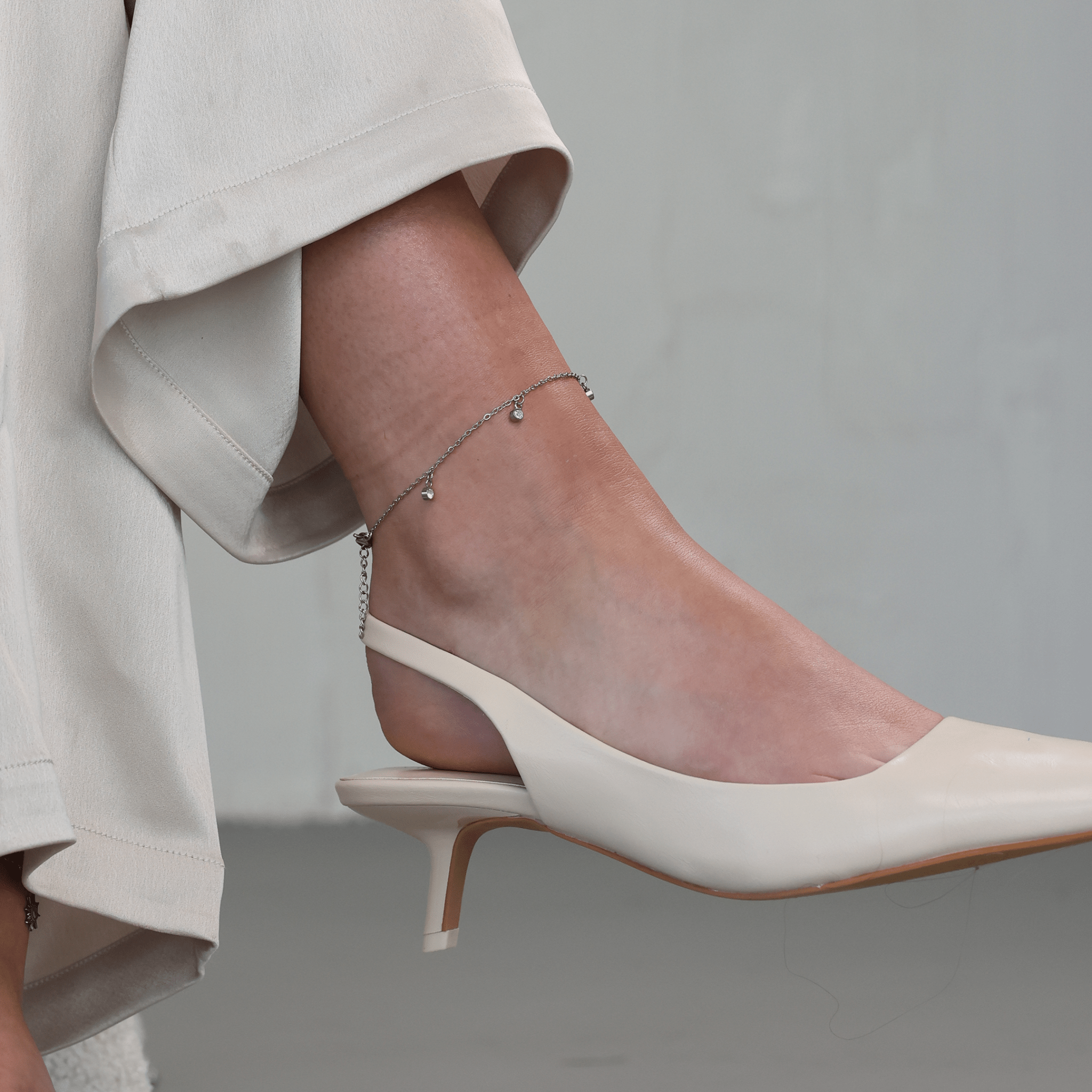 Dangle CZ Anklet - Gemlet