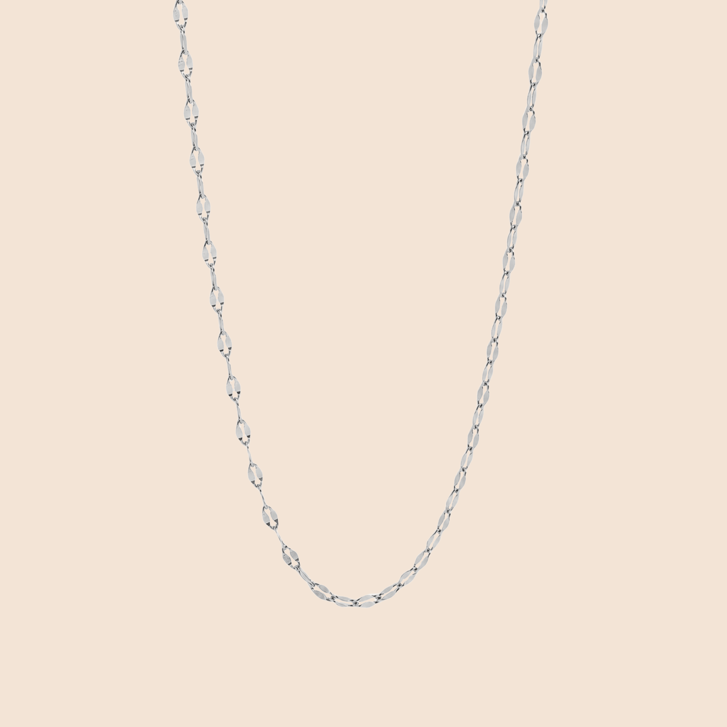 Dapped Oval Chain Necklace - Gemlet