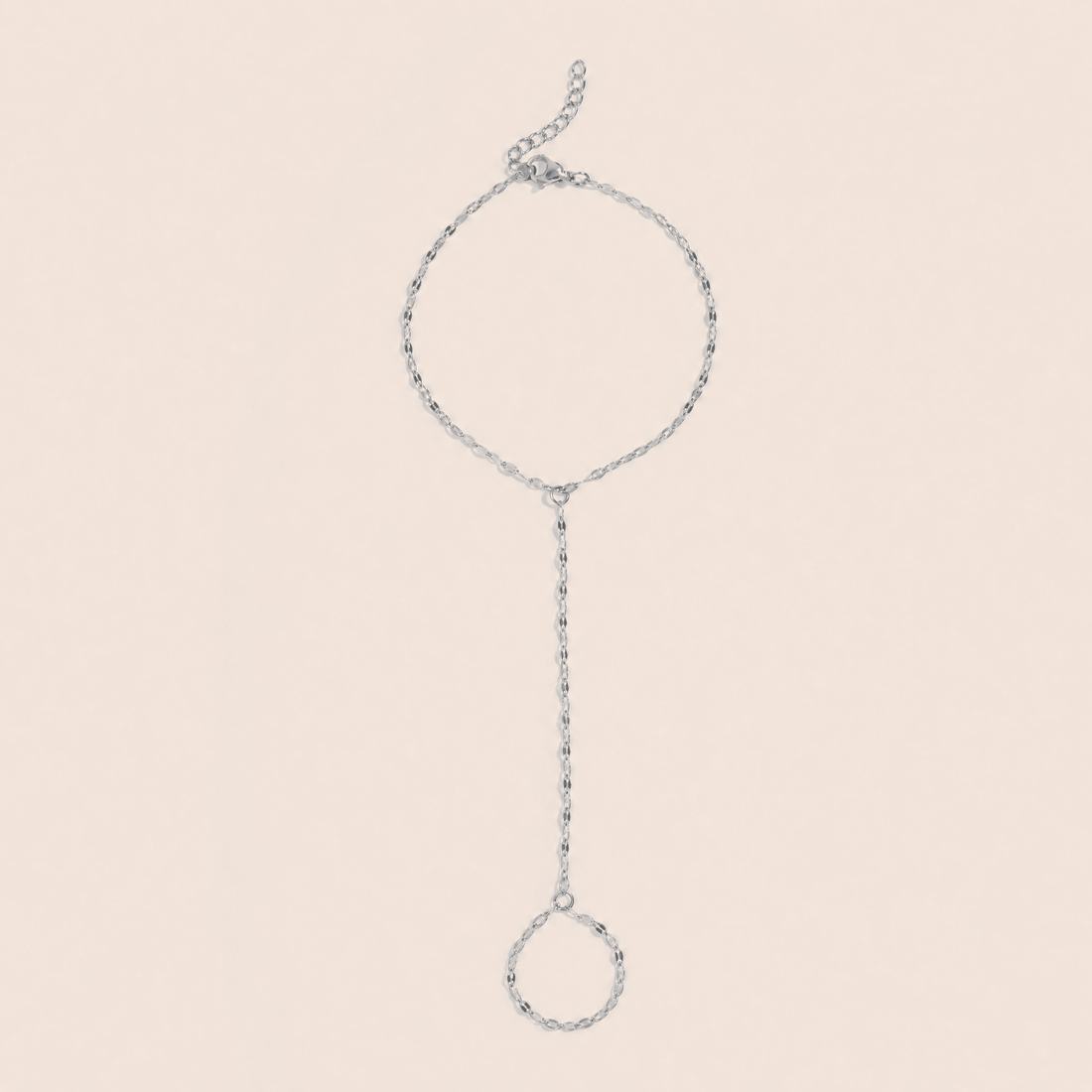 Dapped Oval Hand Chain - Gemlet