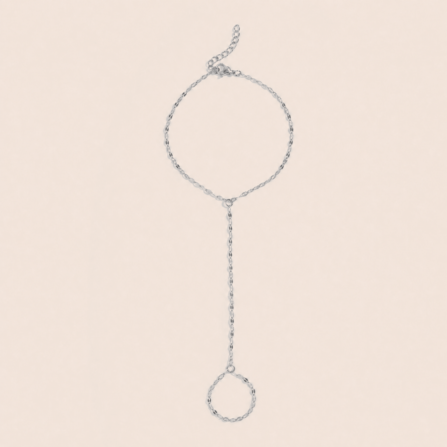 Dapped Oval Hand Chain - Gemlet