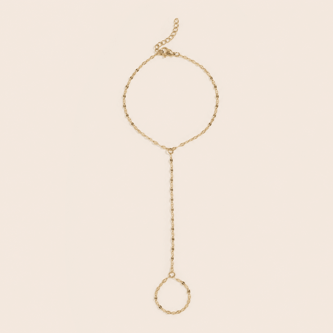 Dapped Oval Hand Chain - Gemlet