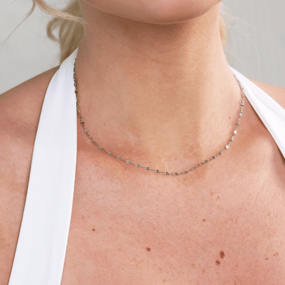 Dapped Oval Necklace - Gemlet