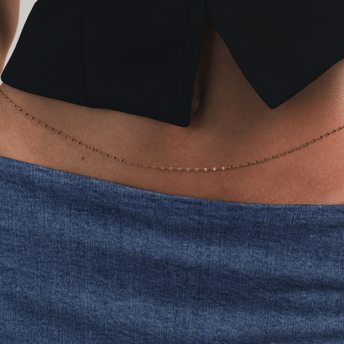 Dappel Oval Belly Chain - Gemlet