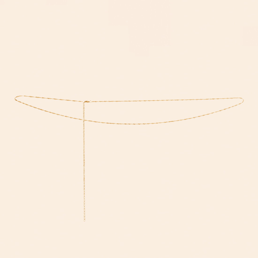 Dappel Oval Belly Chain - Gemlet
