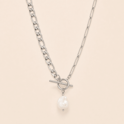 Dua Pearl Carabiner Necklace - Gemlet