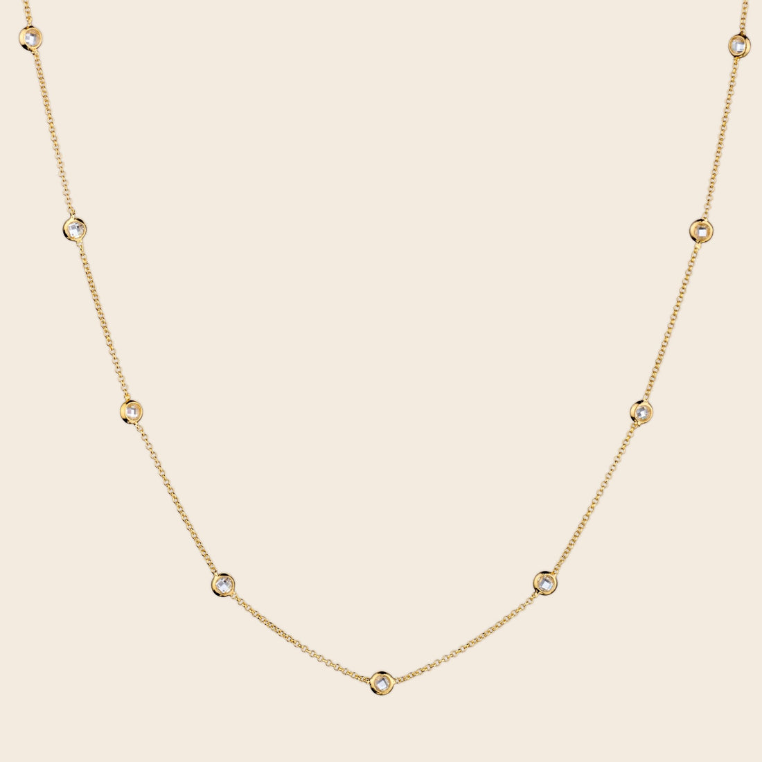 Embedded CZ Necklace - Gemlet