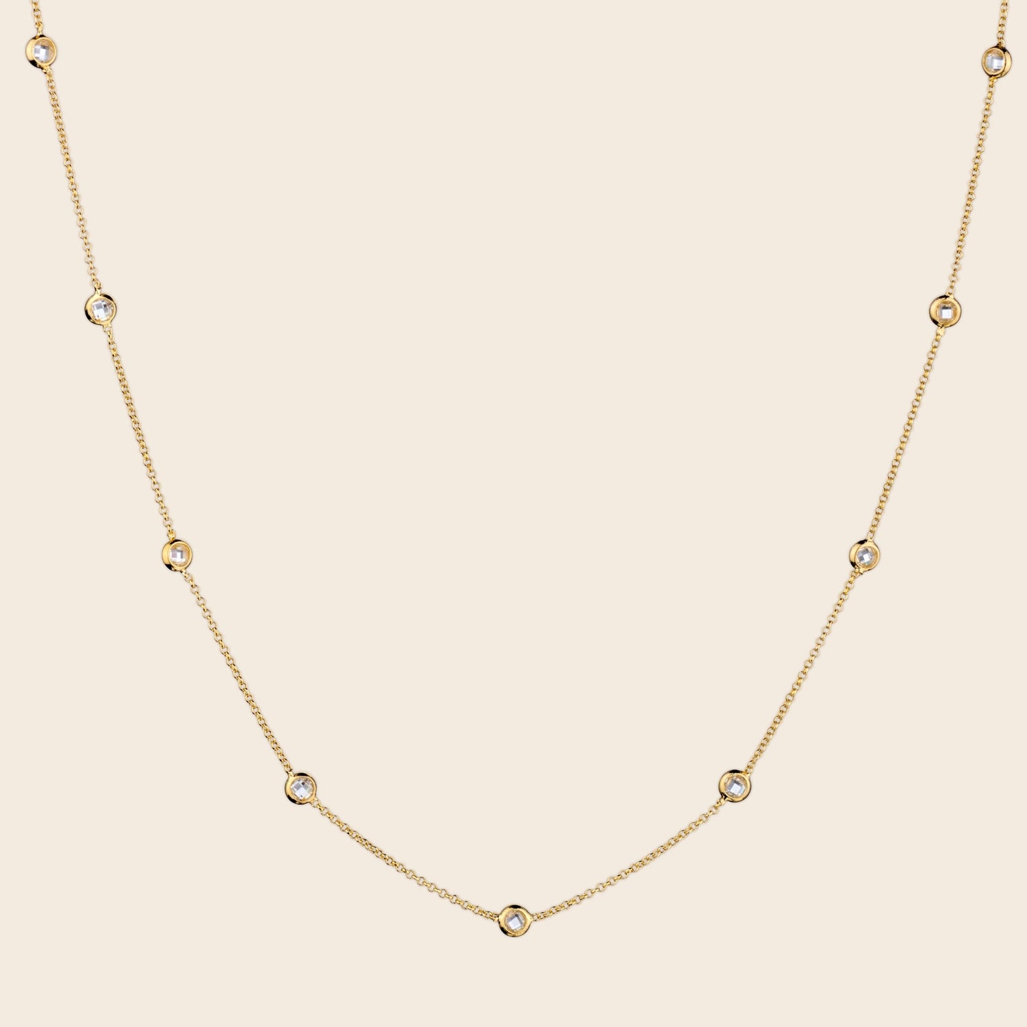 Embedded CZ Necklace - Gemlet