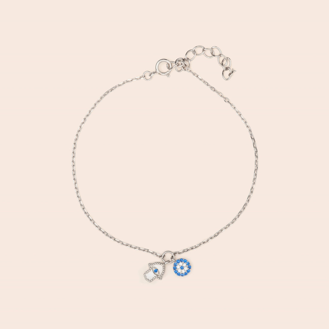 Evil Eye & Hamsa Dangle Bracelet - Gemlet