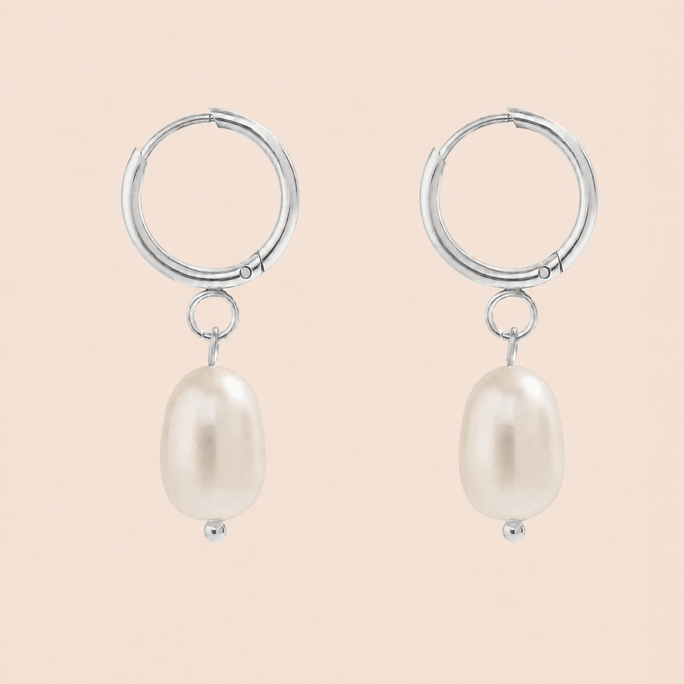 Freshwater Pearl Huggies - Gemlet