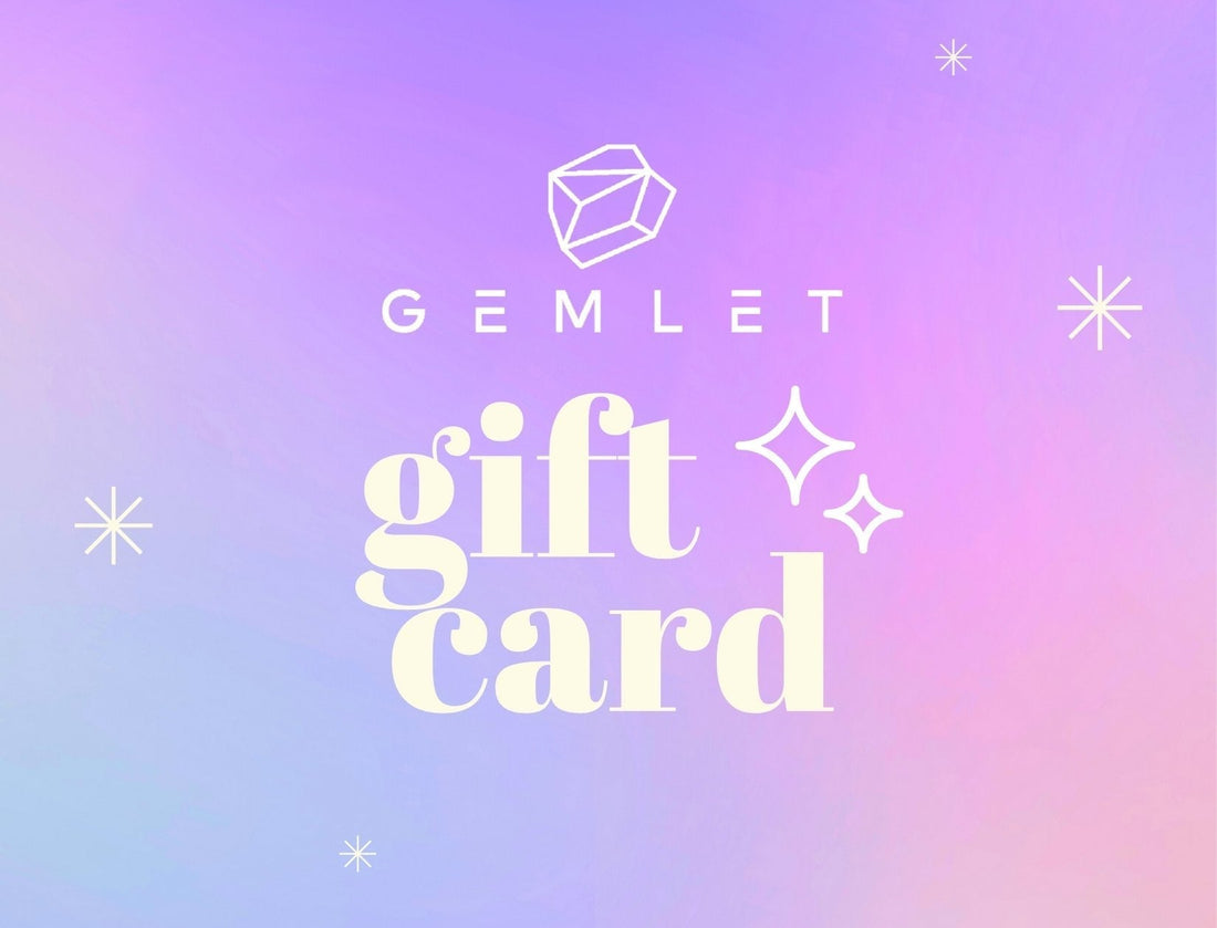 Gemlet E - Gift Card Online Only - Gemlet