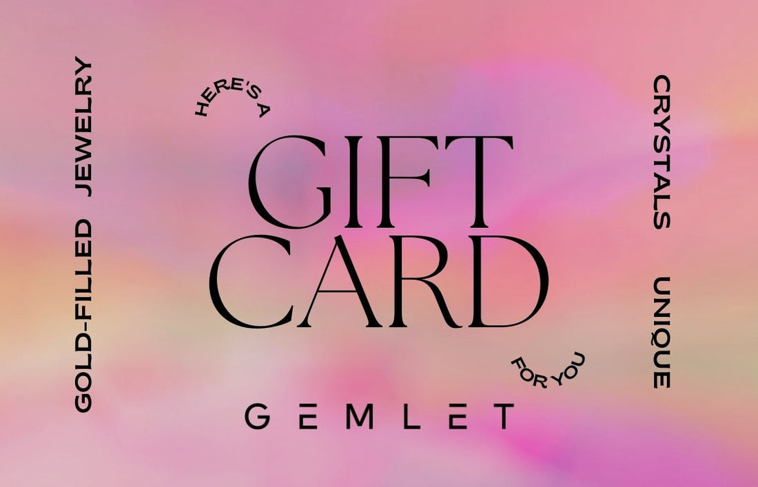 Gemlet In Person Store E Gift Card - Link in description - Gemlet