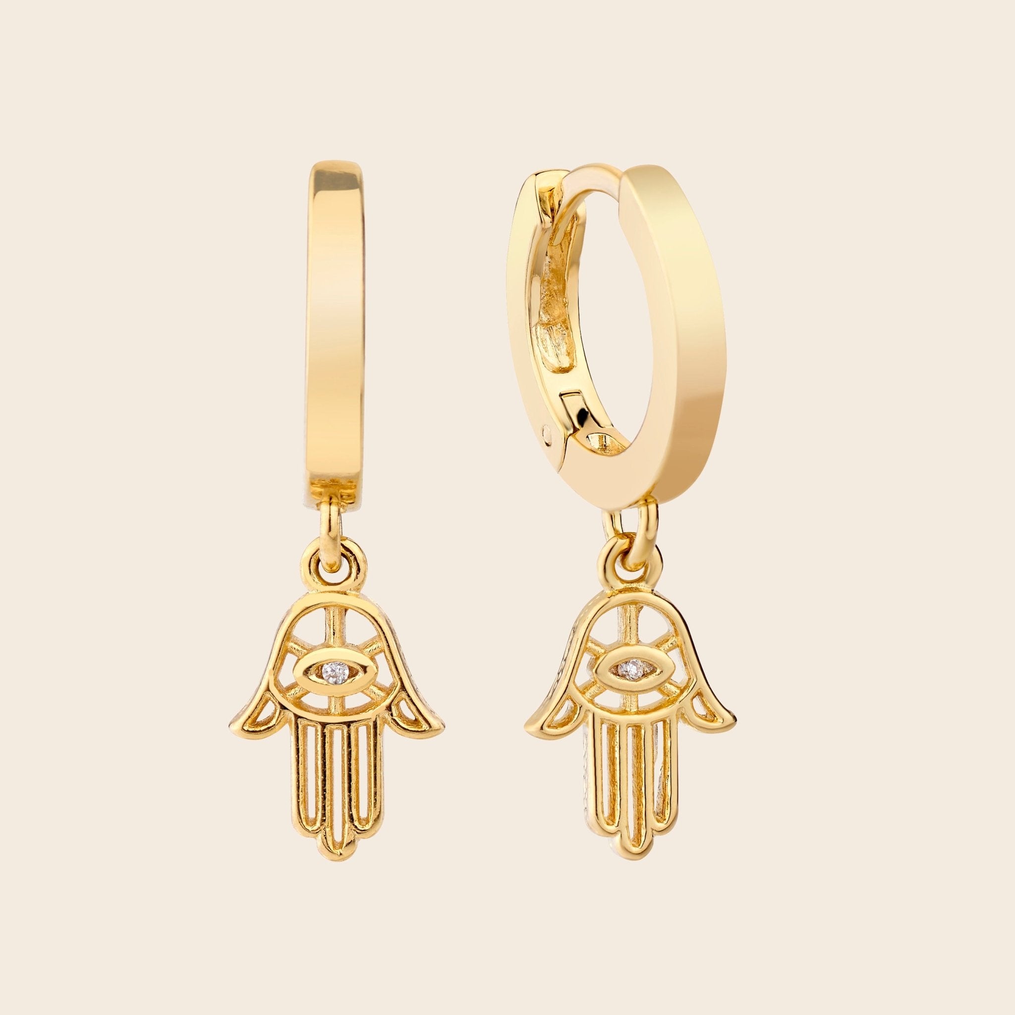 Hamsa Hand Huggie - Gemlet