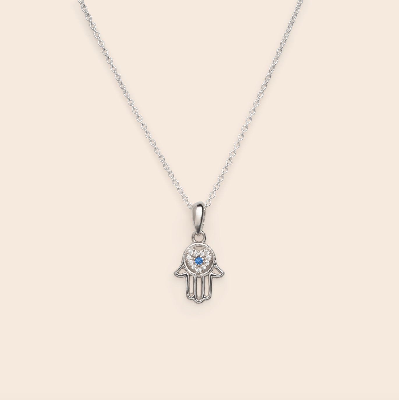 Hamsa Pendant Necklace - Gemlet