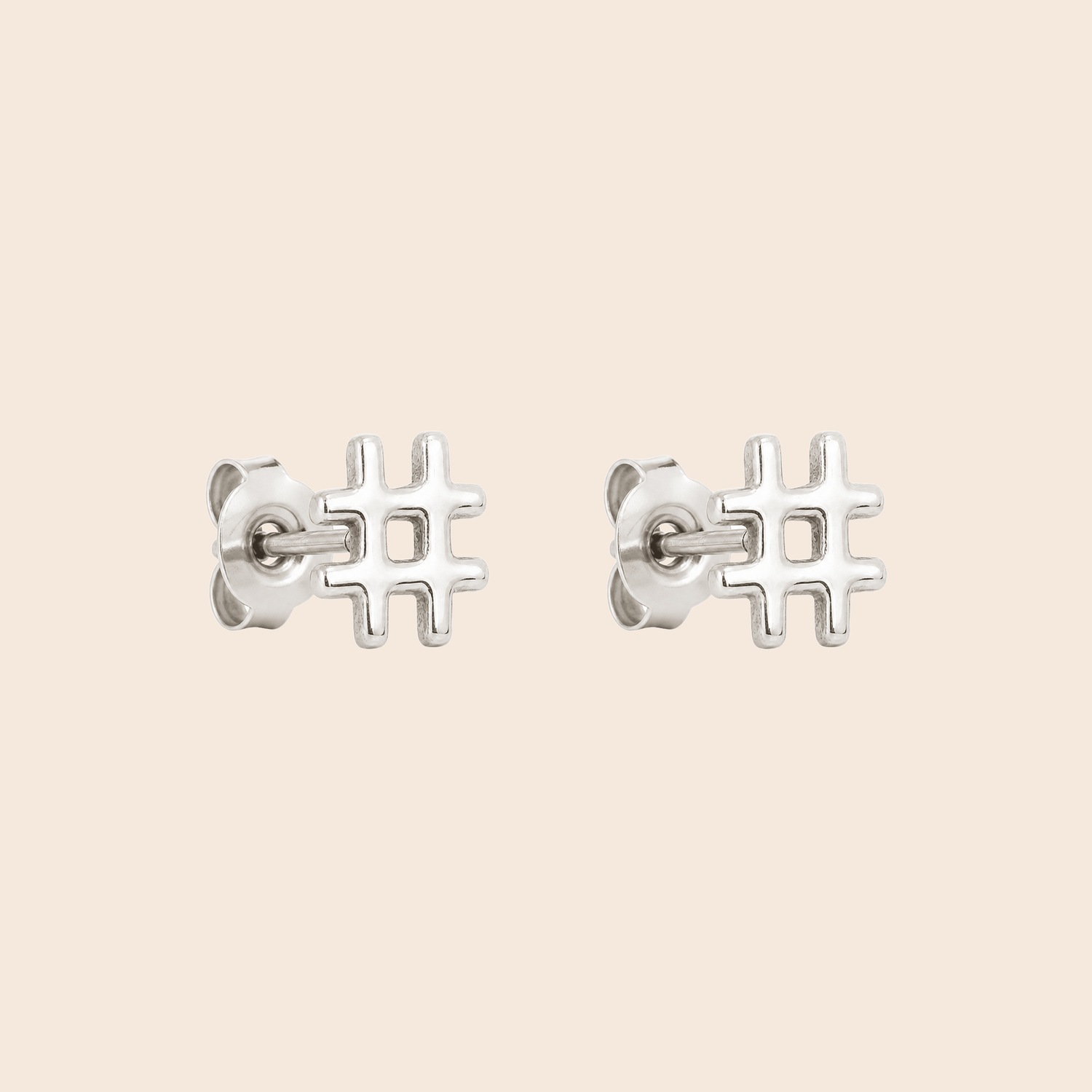 Hashtag Studs - Gemlet