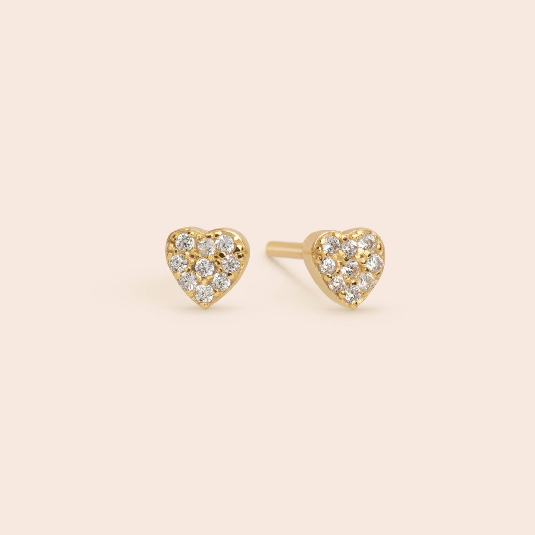 Heart Studs - Gemlet