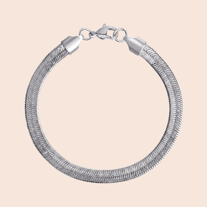 Herringbone Chain Bracelet - Gemlet