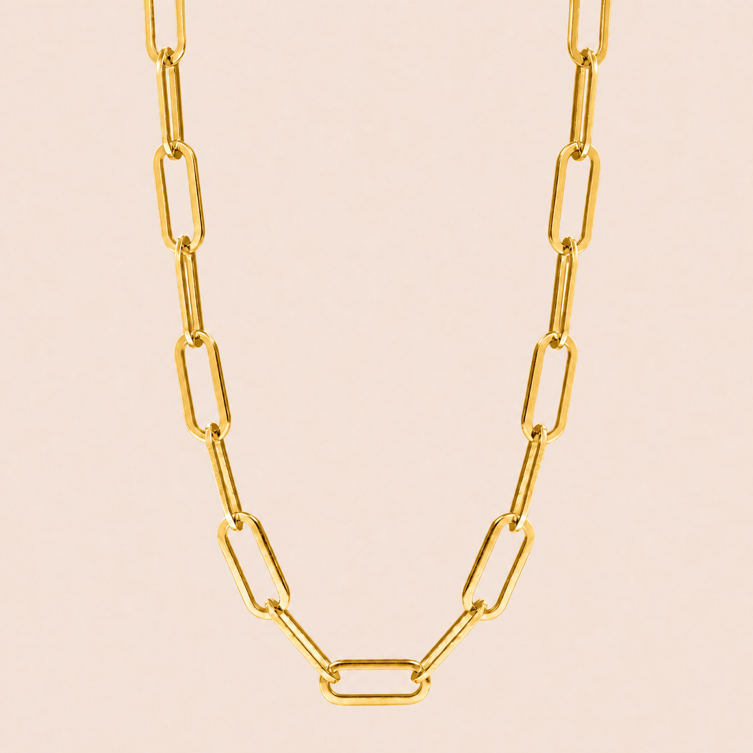 Large Paperclip Necklace - Gemlet