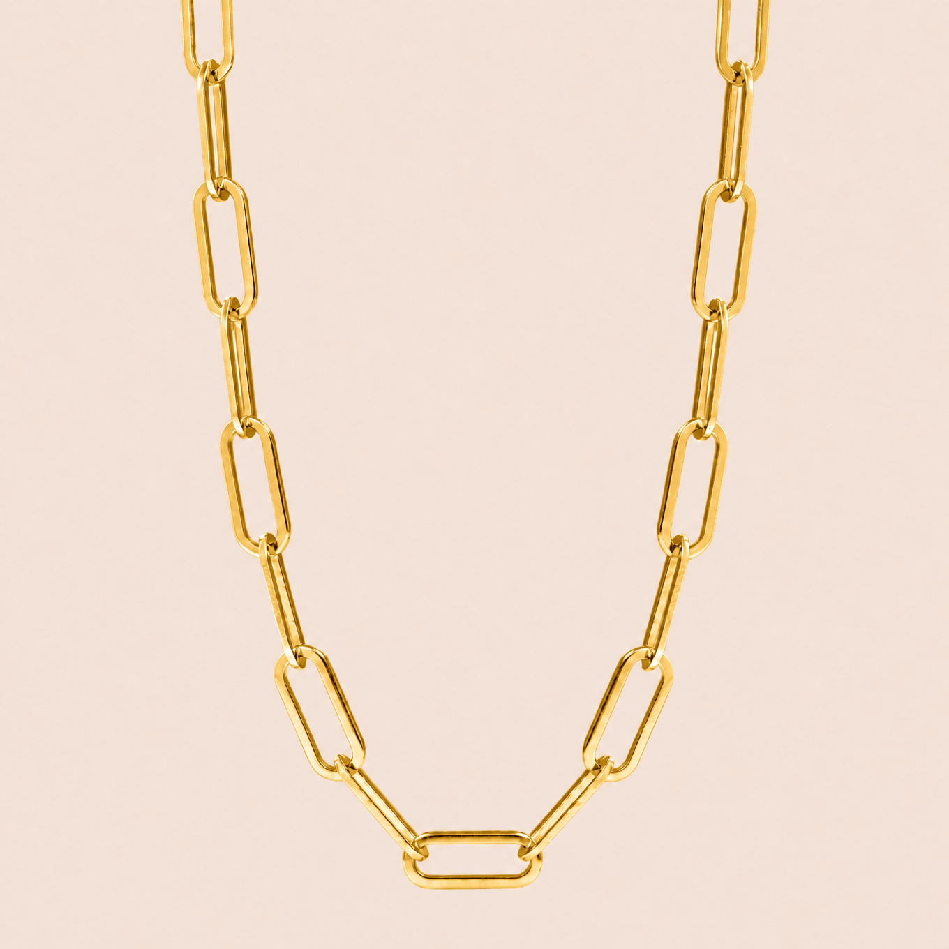 Large Paperclip Necklace - Gemlet