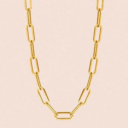 Large Paperclip Necklace - Gemlet