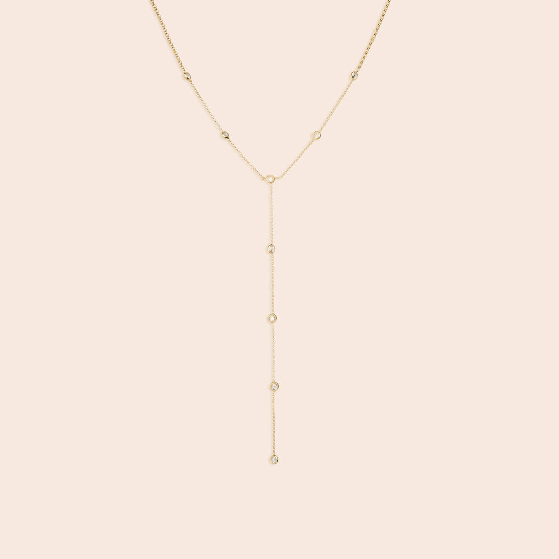 Lariatt CZ Necklace - Gemlet