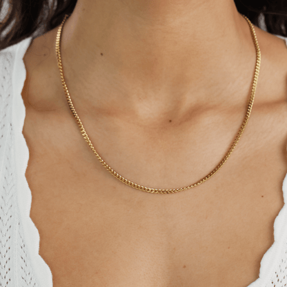Mini Curb Chain Necklace - Gemlet